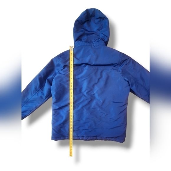 Abercrombie & Fitch Coat Jacket Mens Size Medium Blue Warm Winter - Picture 7 of 15